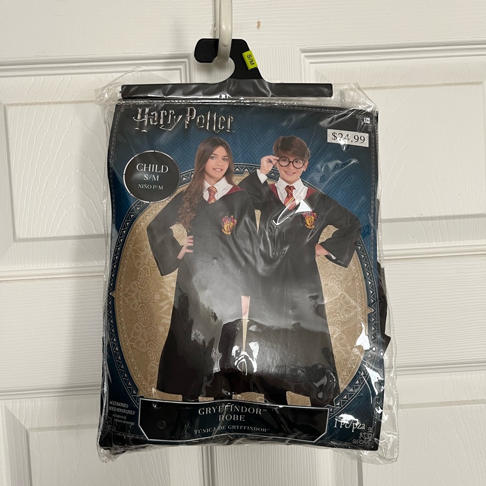 Kids Harry Potter robe and glasses
